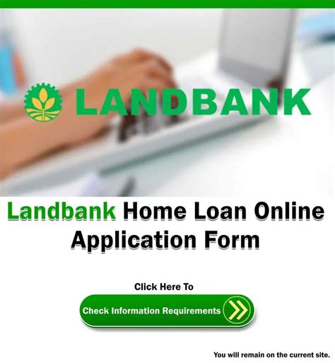 landbank online loan application.